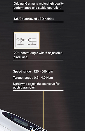 Denjoy Dental iM2C Cordless Endo Motor With LED 20:1 Mini Contra-Angle